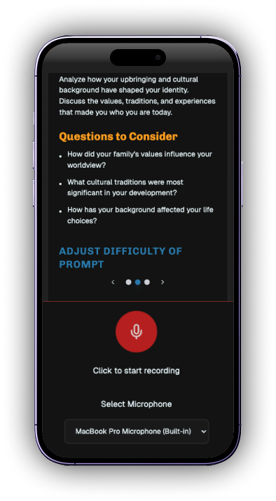 Intensive Monologue Practice